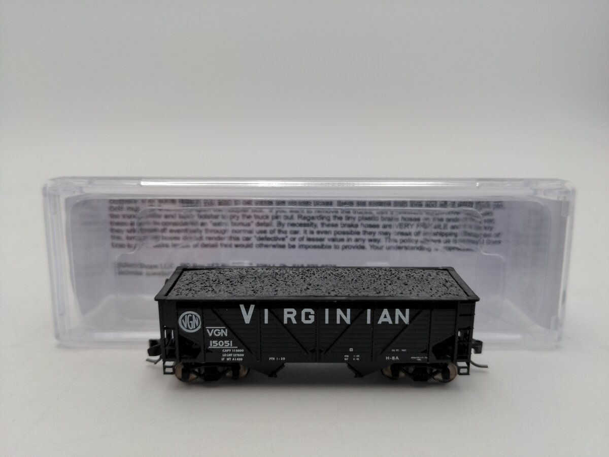Bluford Shops 63215 N Virginian 2-Bay War Emergency Composite Hopper #15051