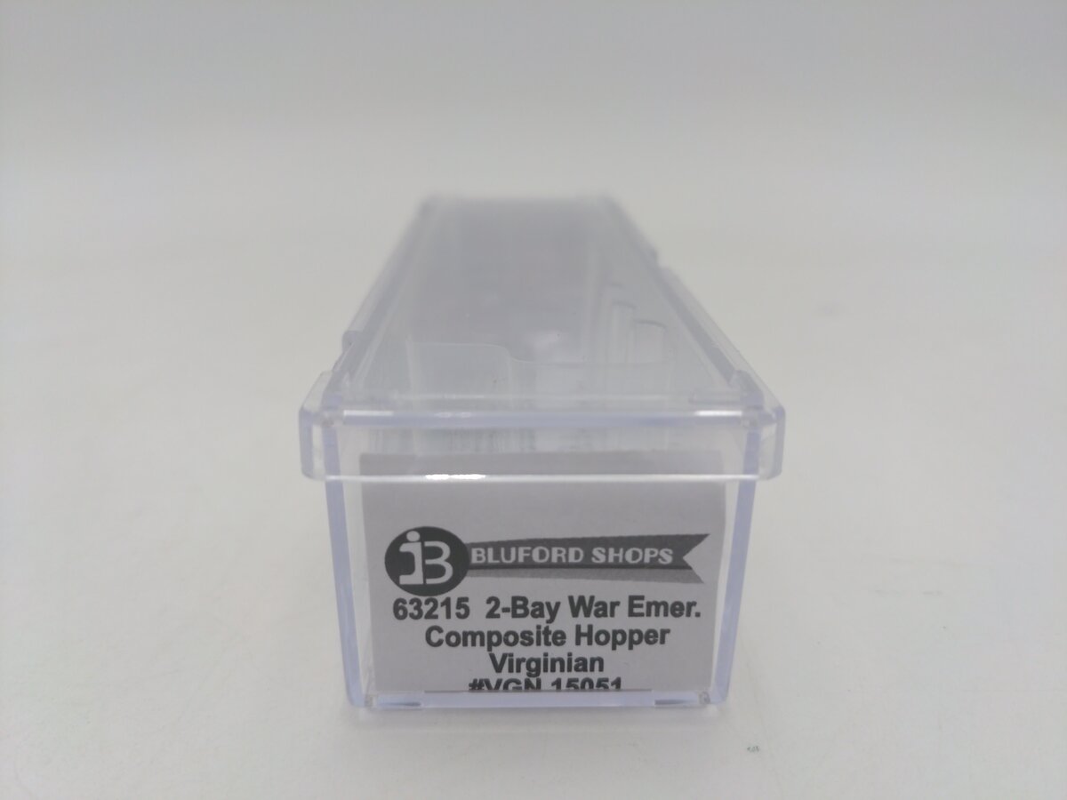 Bluford Shops 63215 N Virginian 2-Bay War Emergency Composite Hopper #15051
