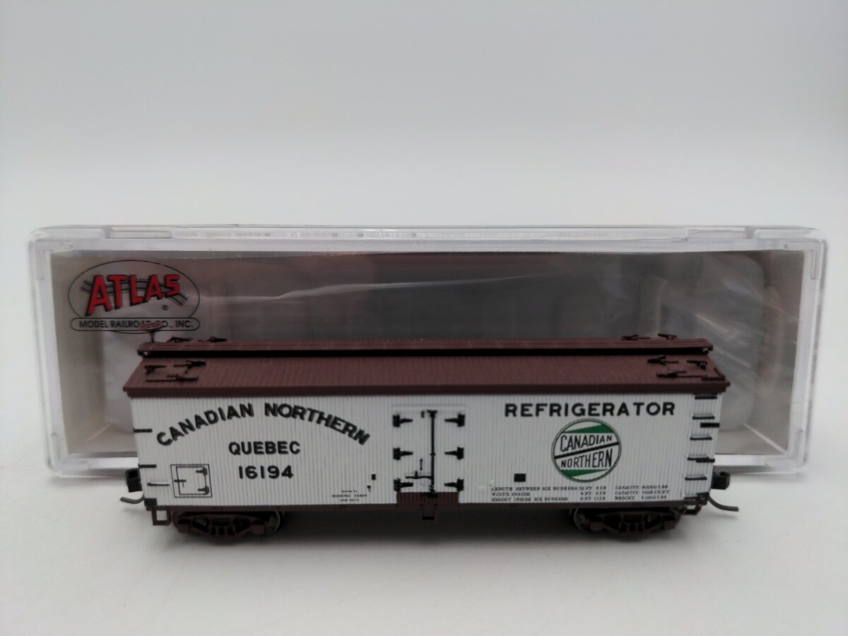 Atlas 50005490 N Canadian Northern Quebec 40' Wood Reefer #16194