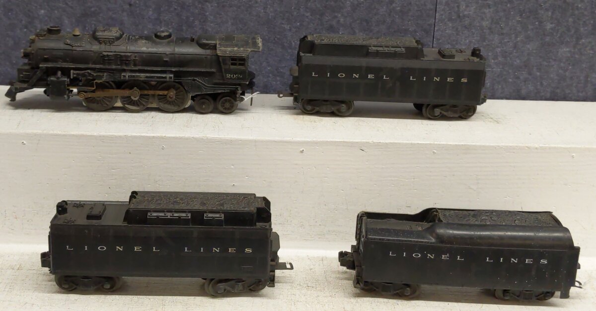 Lionel O Gauge Steam Locomotive and Tenders [4]
