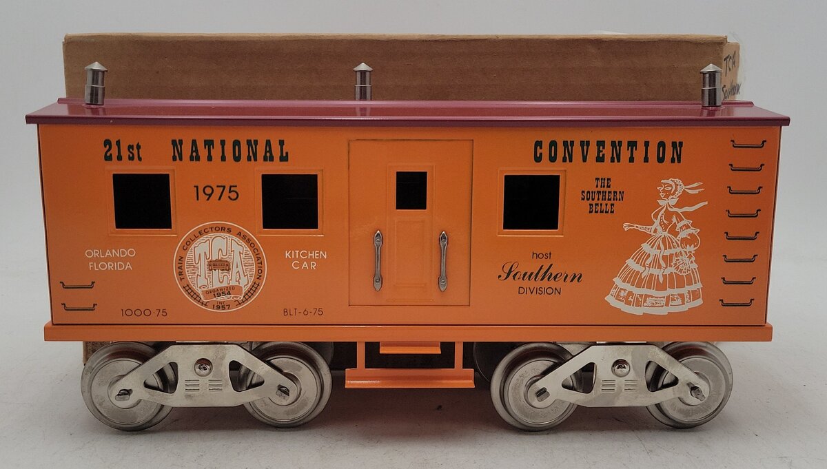 McCoy 1975 Standard Gauge TCA 21st National Convention Kitchen Car EX/Box