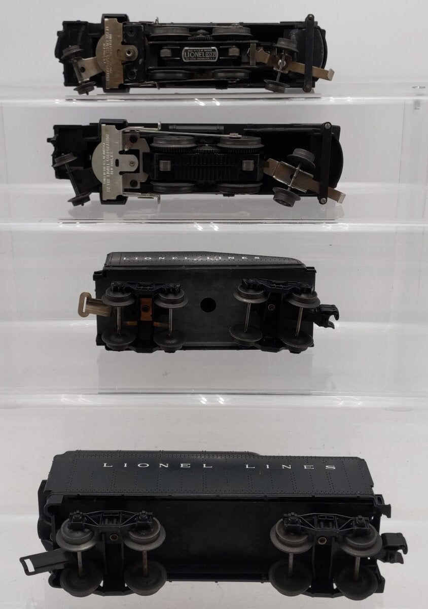 Lionel Vintage O Plastic Steam Locomotives and Tenders #1130/1130T & #242/1061T VG
