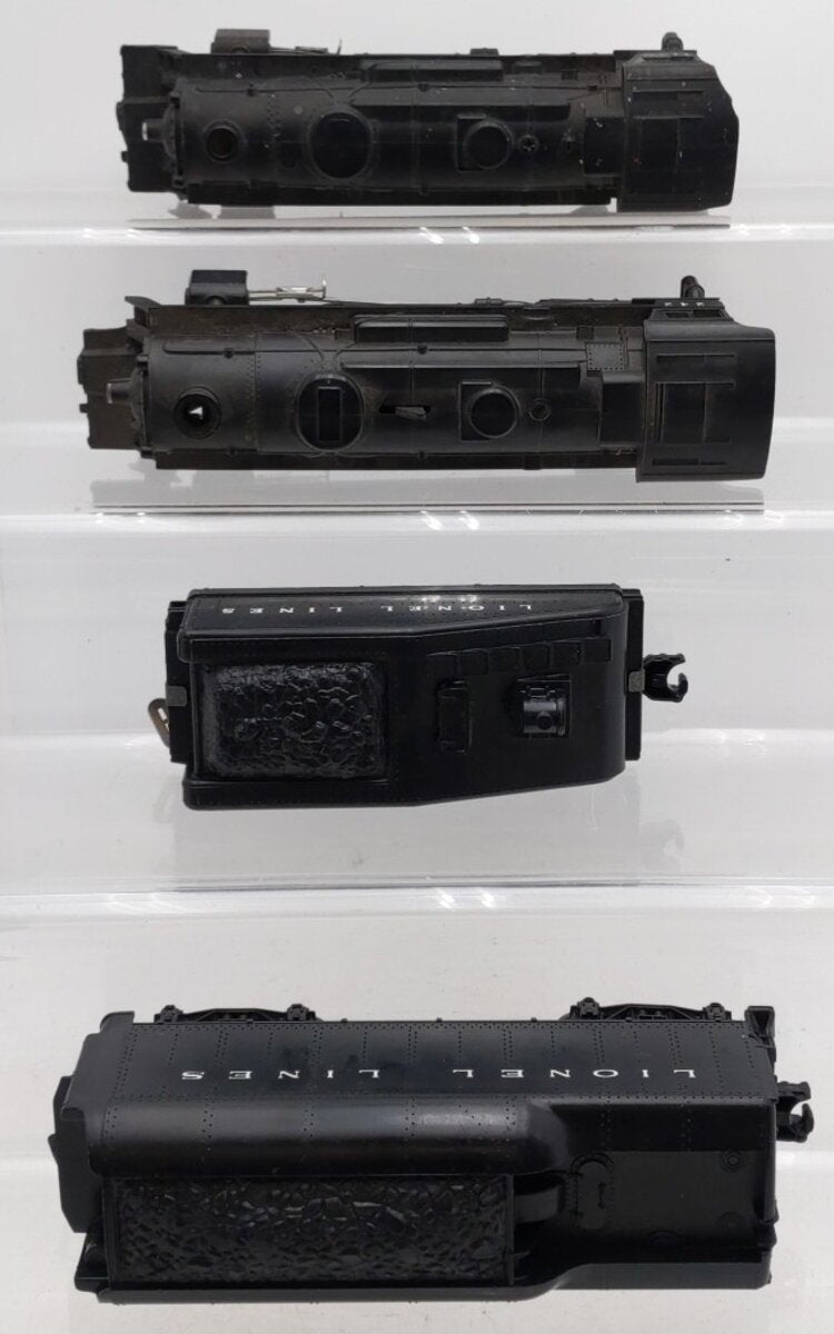 Lionel Vintage O Plastic Steam Locomotives and Tenders #1130/1130T & #242/1061T VG
