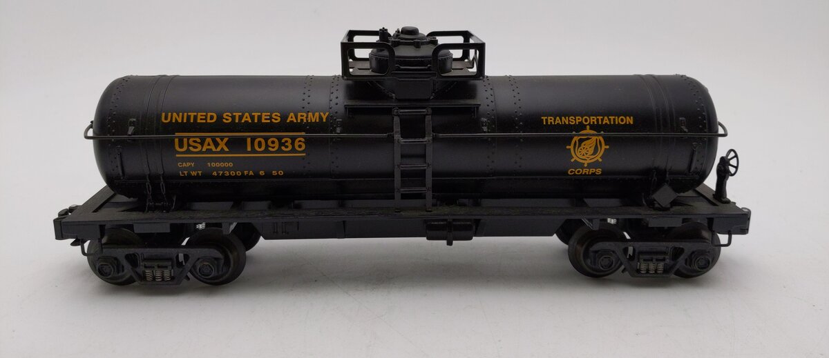 K-Line K632-8025 O Gauge U.S Army 8000 Gallon Tank Car #10936 LN
