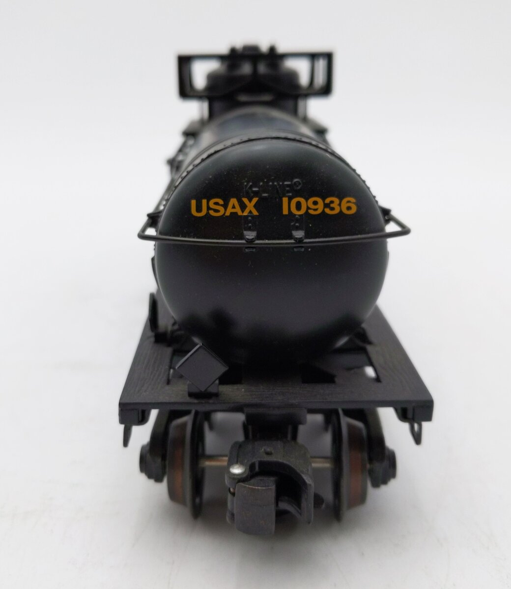 K-Line K632-8025 O Gauge U.S Army 8000 Gallon Tank Car #10936 LN