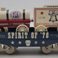 McCoy 1000-76 Standard Gauge TCA Spirit of 1976 Flatcar with Load EX/Box