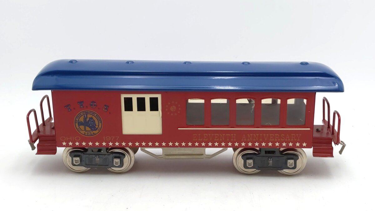 McCoy 1977 Standard Gauge TCA Ohio Combo Car VG