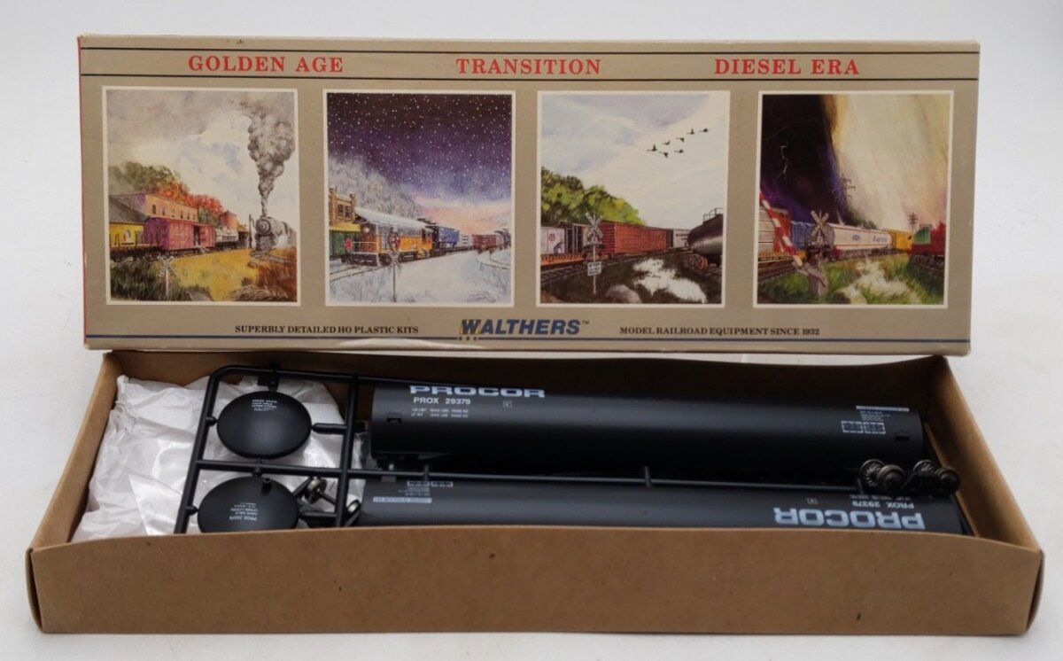 Walthers 932-5252 HO Procor 65' LPG Tank Car Kit #29388