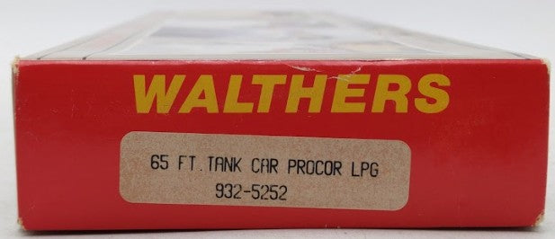 Walthers 932-5252 HO Procor 65' LPG Tank Car Kit #29388
