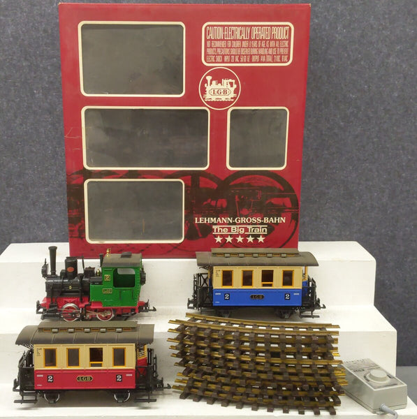 LGB 20301 G Scale Steam Passenger Train Set EX/Box – Trainz