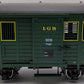 LGB 3019 G Scale Mail Post Car with Lights (Metal Wheels) EX/Box