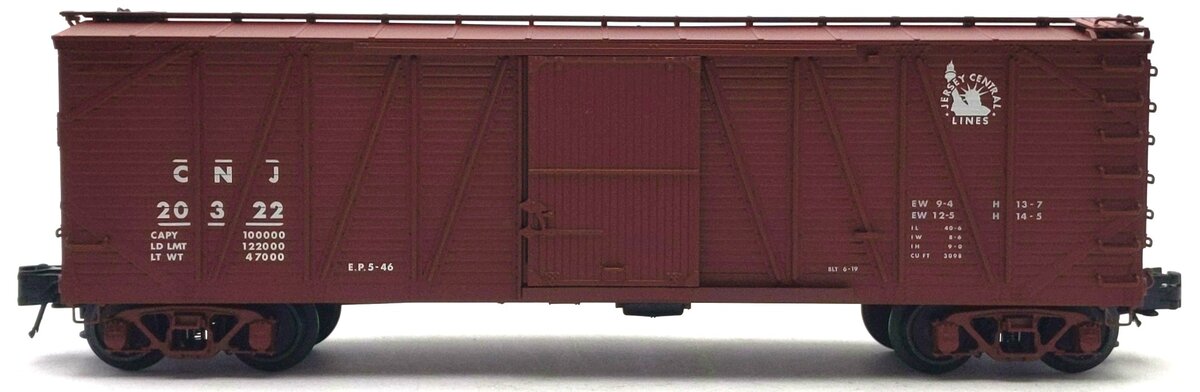 Atlas 8692 O Scale CNJ USRA Boxcar (3 Rail)