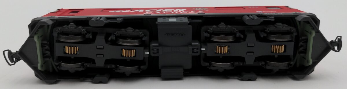Bemo 1358 183 HOm Scale RhB "Glacier Express" Electric Loco DC/DCC Sound #623 LN/Box