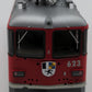 Bemo 1358 183 HOm Scale RhB "Glacier Express" Electric Loco DC/DCC Sound #623 LN/Box