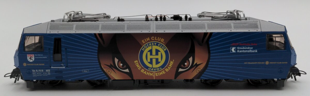 Bemo 1359 142 HOm Scale RhB Werbelok HCD Electric Loco DC/DCC Sound #652 LN/Box