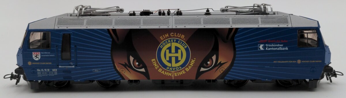 Bemo 1359 142 HOm Scale RhB Werbelok HCD Electric Loco DC/DCC Sound #652 LN/Box