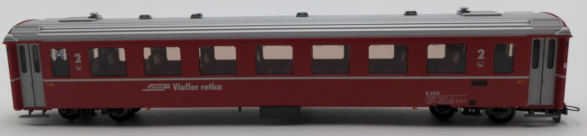 Bemo 3240 153 HOm Scale RhB Coach Car #2375 LN/Box