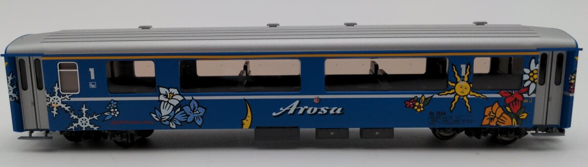 Bemo 3268 146 HOm RhB "Arosa Express" Pullman Dining Passenger Car #1256 LN/Box