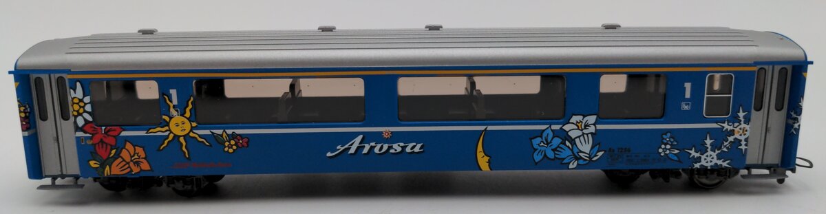 Bemo 3268 146 HOm RhB "Arosa Express" Pullman Dining Passenger Car #1256 LN/Box