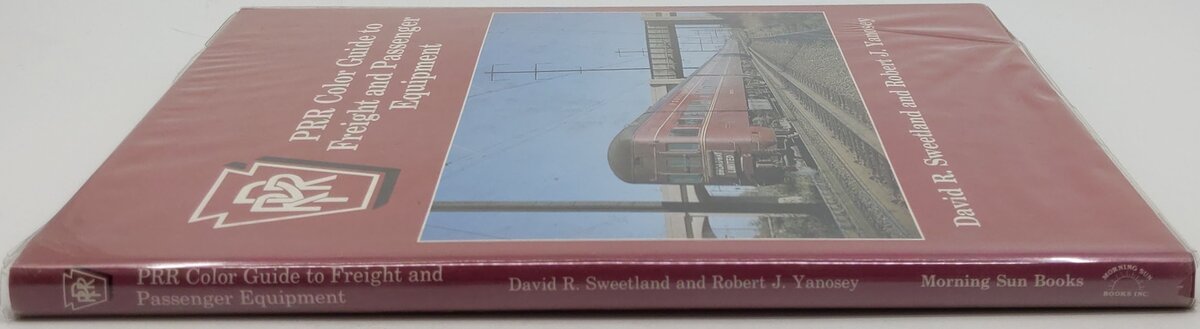 PRR Color Guide to Freight and Passenger Equipment Hardcover Book VG