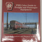 PRR Color Guide to Freight and Passenger Equipment Hardcover Book VG