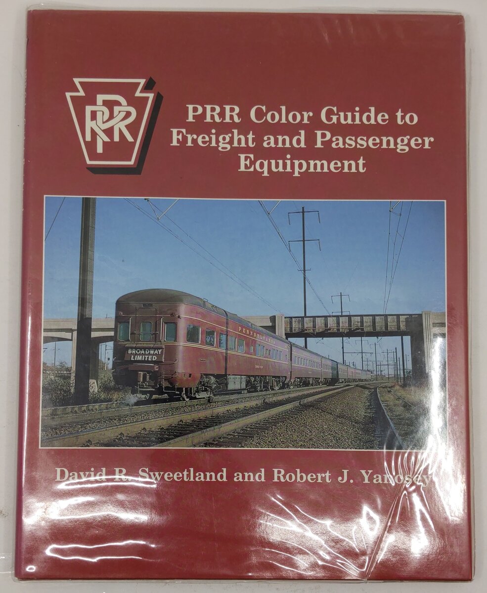PRR Color Guide to Freight and Passenger Equipment Hardcover Book VG