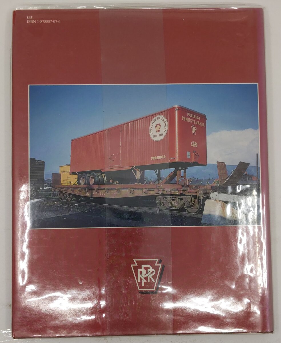 PRR Color Guide to Freight and Passenger Equipment Hardcover Book VG