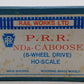 Rail Works HO Brass PRR 8-Wheel Dive NDa-Caboose - Unpainted EX/Box