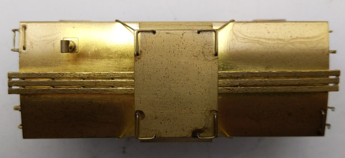 Rail Works HO Brass PRR 8-Wheel Dive NDa-Caboose - Unpainted EX/Box