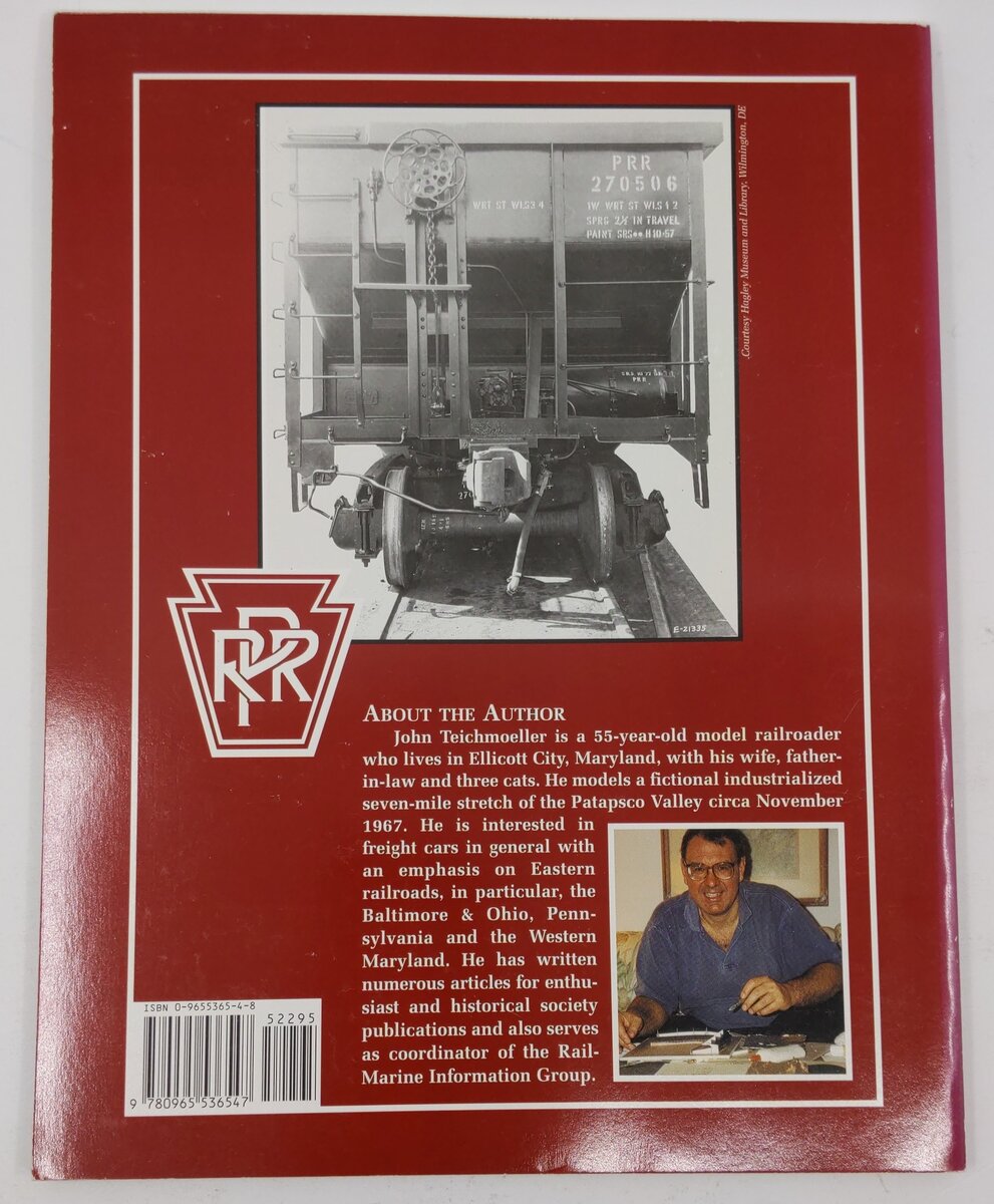 Pennsylvania Railroad Steel Open Hopper Cars Paperback Book By John Teichmoeller VG