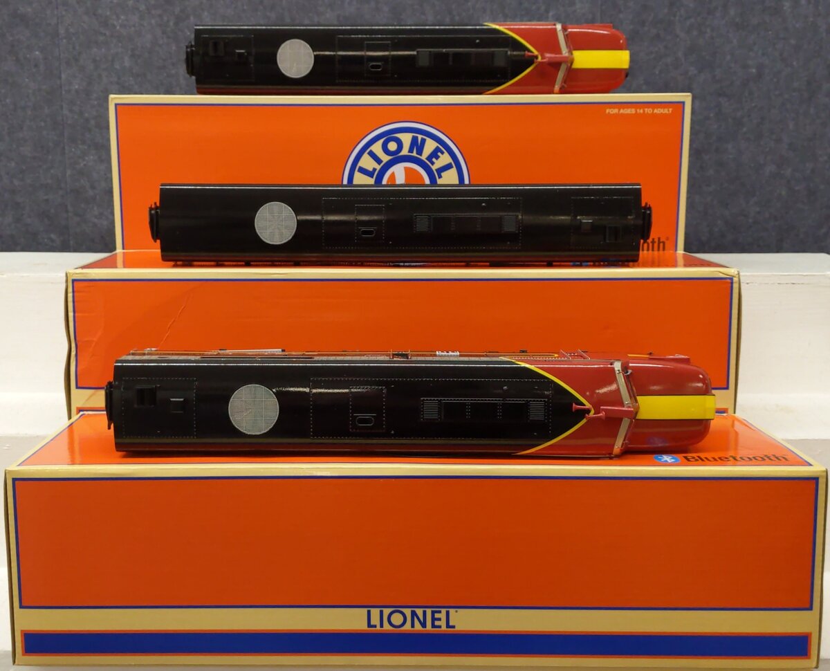 Lionel 1933640 O Santa Fe LEGACY Black Bonnet PA ALCO A-B-A Set #55 EX/Box