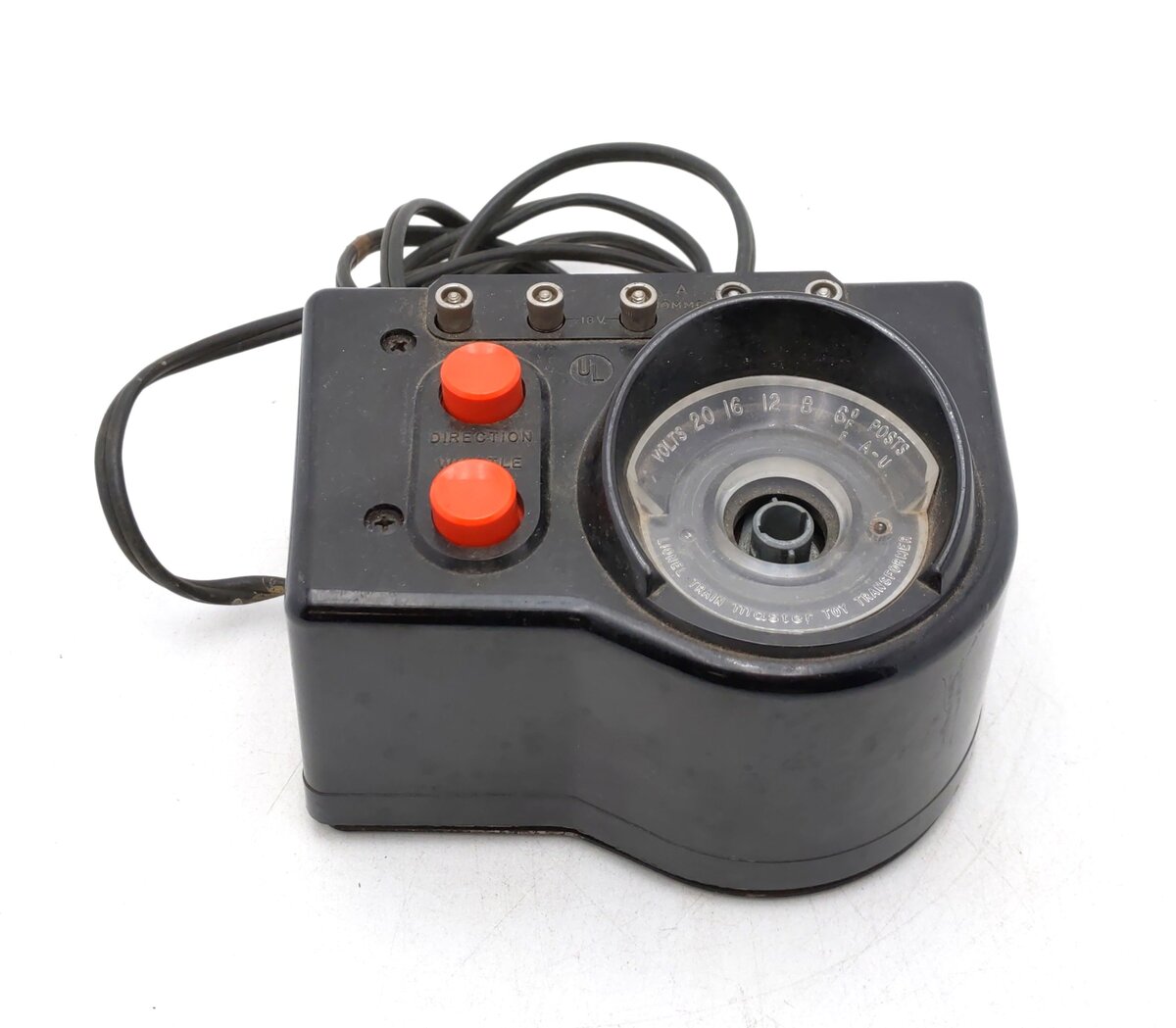 Lionel LW O Vintage Trainmaster 125 Watt Transformer with Whistle