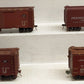 Assorted O Scale 2-Rail Custom Painted  Boxcars [4]
