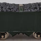 MTH 10-1053 Standard Gauge Green & Black Hopper with Brass Trim #216 VG