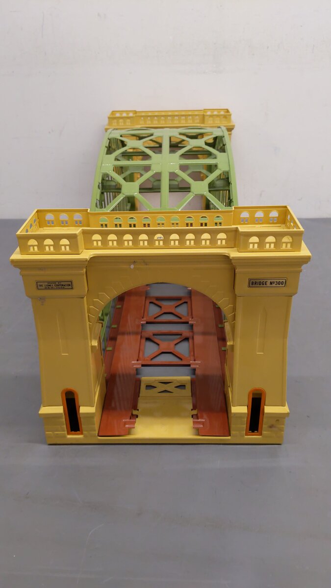 MTH 10-1015 Standard Gauge Large Tinplate Hellgate Bridge #300 EX