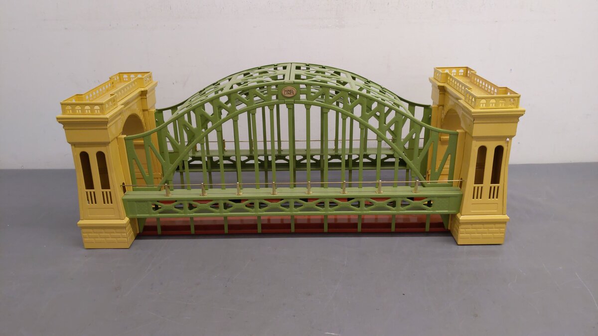 MTH 10-1015 Standard Gauge Large Tinplate Hellgate Bridge #300 EX