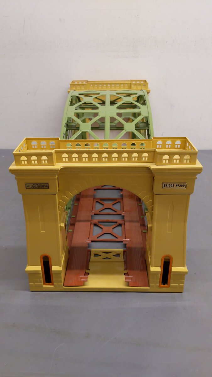 MTH 10-1015 Standard Gauge Large Tinplate Hellgate Bridge #300 EX