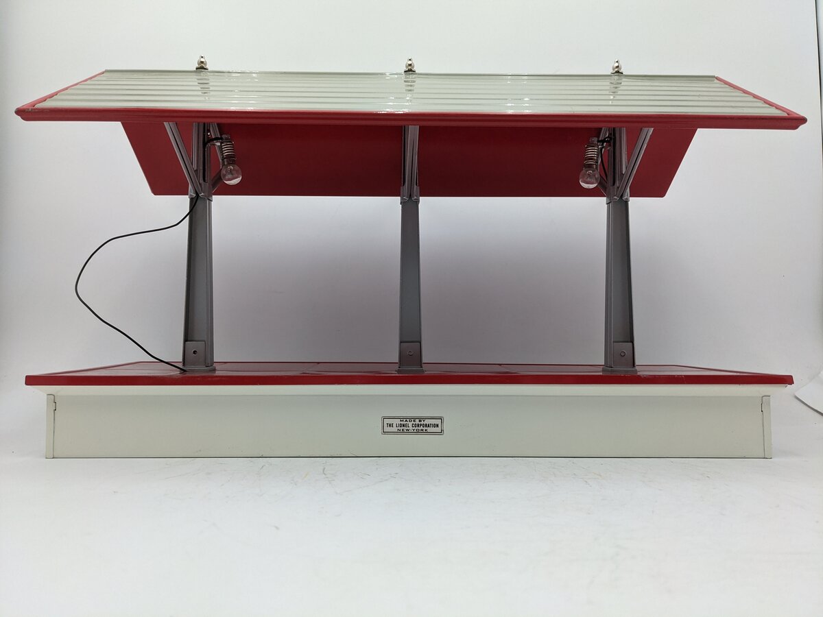 MTH 11-90007 #155 White/Red Freight Shed EX