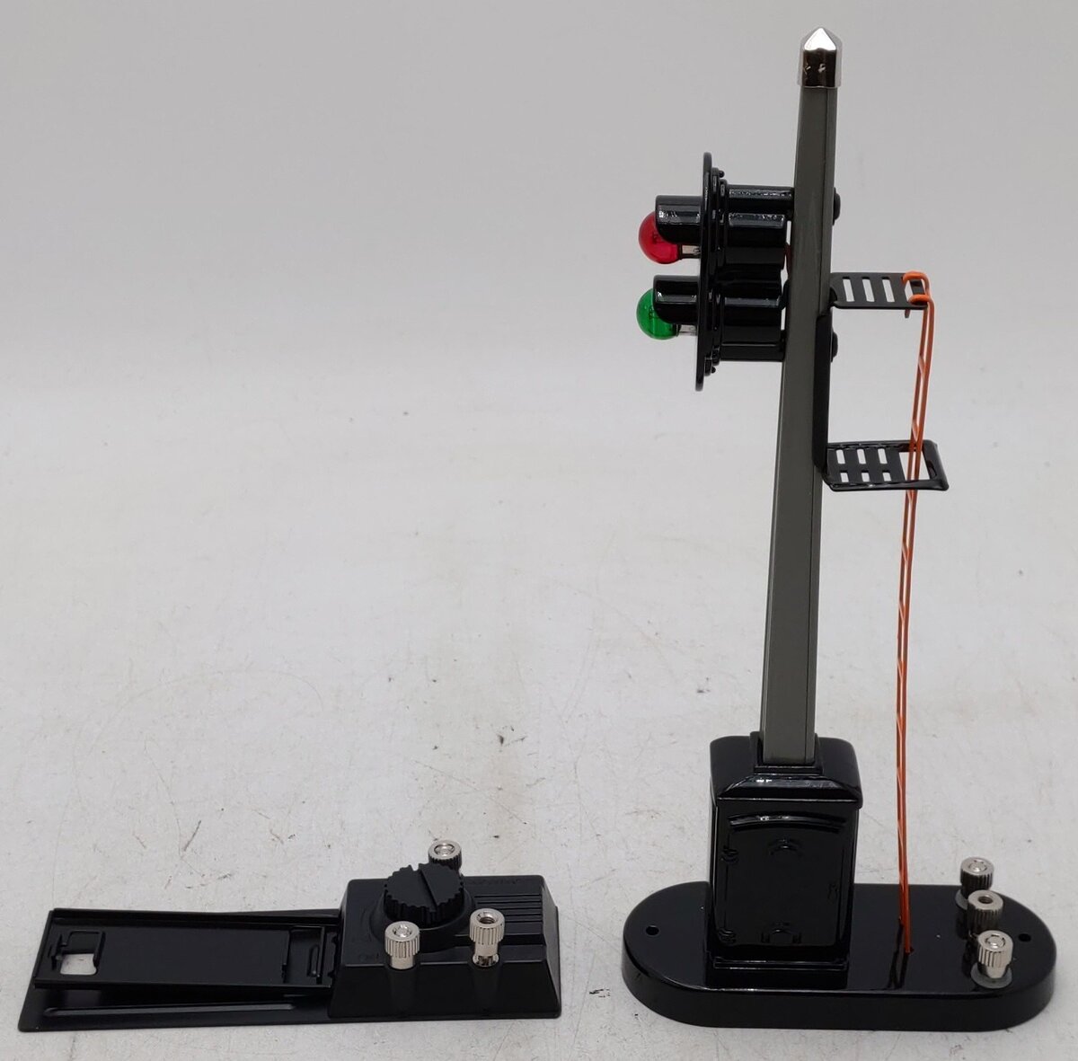 MTH 11-90115 Standard #153 Operating Block Signal, Black/Gray EX/Box