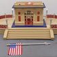 T-Reproductions 6-34117 Standard Gauge Illumintated Station and Terrace #128 VG