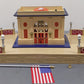 T-Reproductions 6-34117 Standard Gauge Illumintated Station and Terrace #128 VG