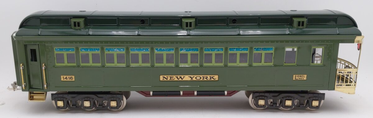 Lionel 6-13406 Standard Gauge New York State Set Observation Car #1416 LN