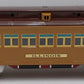 MTH 10-1136 Standard Gauge Illinois Brown State Passenger Car LN