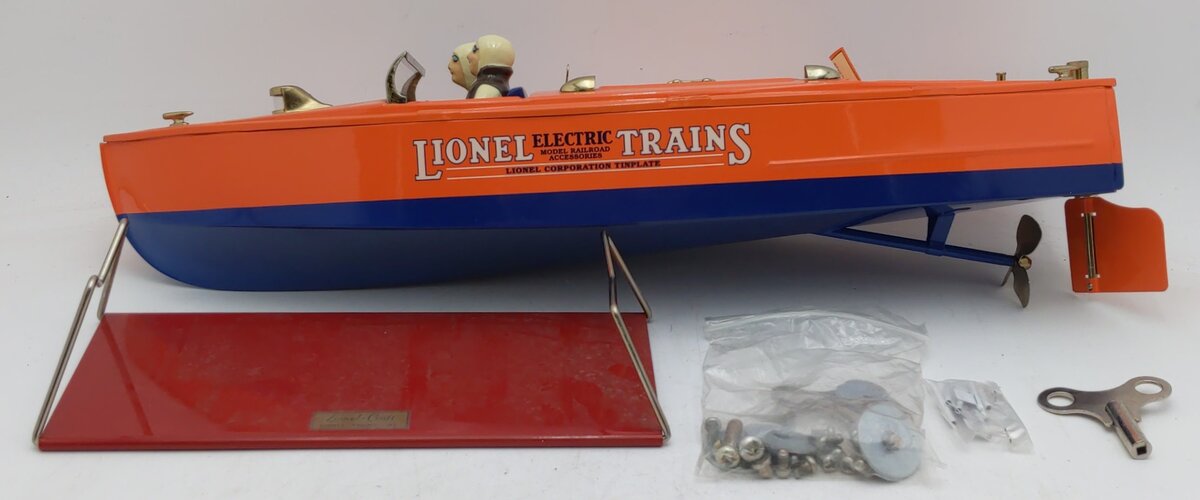 MTH 11-90079 Standard Gauge Lionel Lines Runabout Boat #43 EX