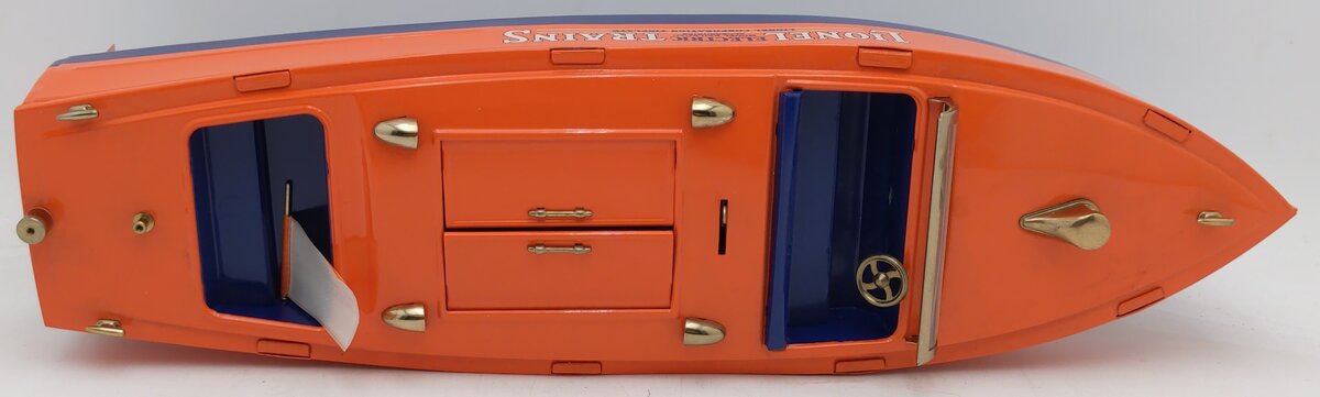 MTH 11-90079 Standard Gauge Lionel Lines Runabout Boat #43 EX