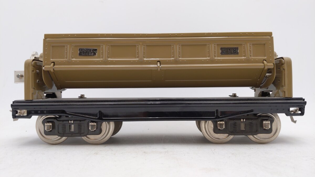 MTH 10-1084 Standard Gauge Tinplate Mojave Dump Car #218 LN