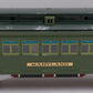 MTH 10-5033 Standard Gauge Solarium State Car Two-Tone Green EX