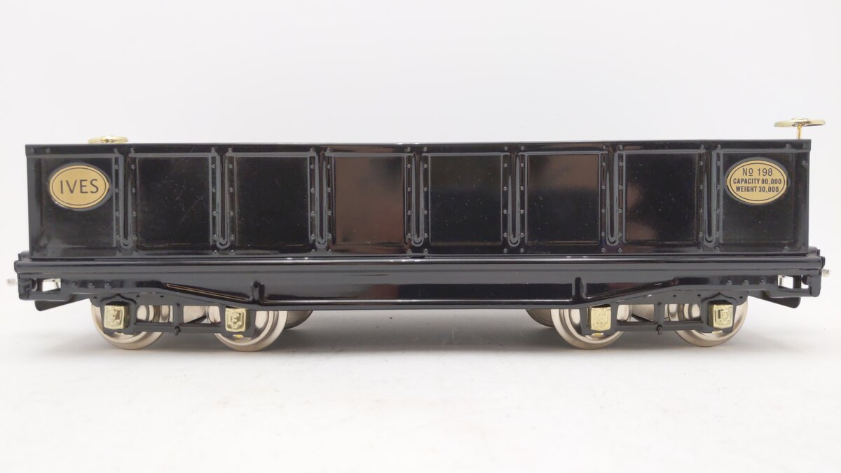 MTH 10-2082 Standard Gauge Ives #198 Gravel Car EX