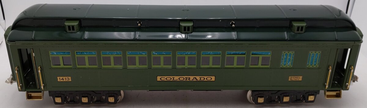 Lionel 6-13405 Standard Gauge Colorado State Set Pullman Car #1413 EX