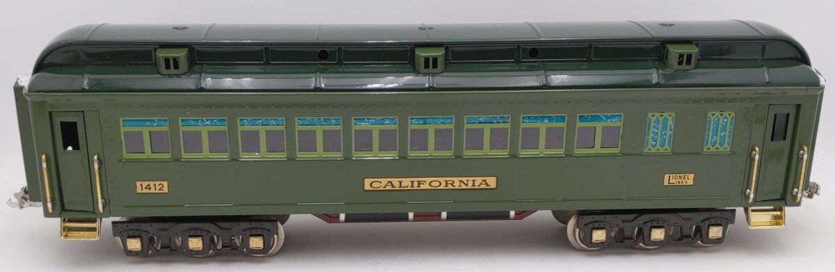 Lionel 6-13404 Standard Gauge California Passenger Car #1412 LN